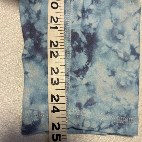 BCBGeneration athletic leggings workout exercise pants Storm blue LG EUC - Picture 10 of 12